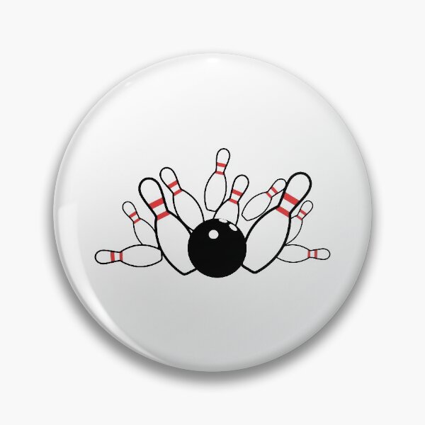 Item preview, Bowling ball and pins strike designed and sold by PepaAnaRB.