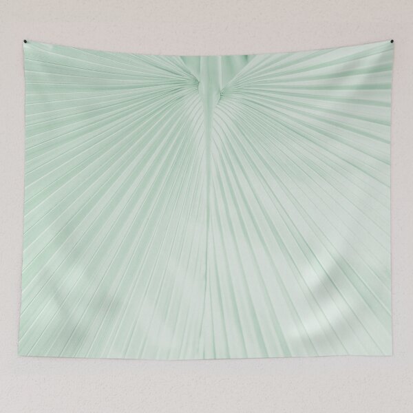 Item preview, Spa green fan palm leaf designed and sold by SulkaCreative.