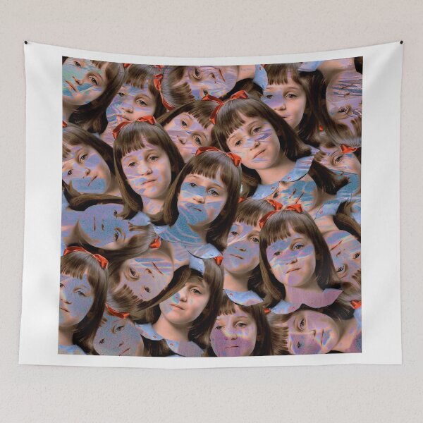 Item preview, matilda collage art designed and sold by Ilustra Club.