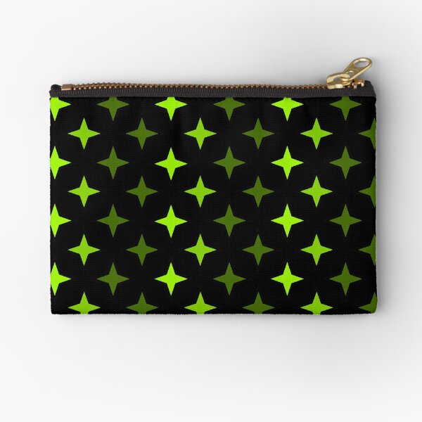 Motif étoiles verte sur fond noir, composition motif étoile Pochette