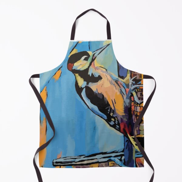 Item preview, Great Spotted Woodpecker designed and sold by LornaBowdenART.