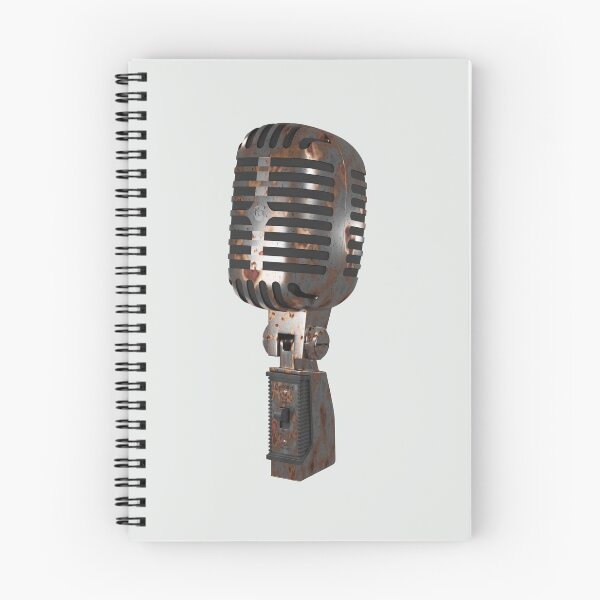 Item preview, Rusty Microphone designed and sold by LoyalRenders.