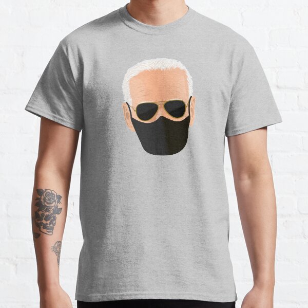Joe Biden's face with mask Classic T-Shirt