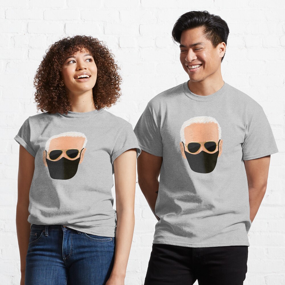 Joe Biden's face with mask Classic T-Shirt