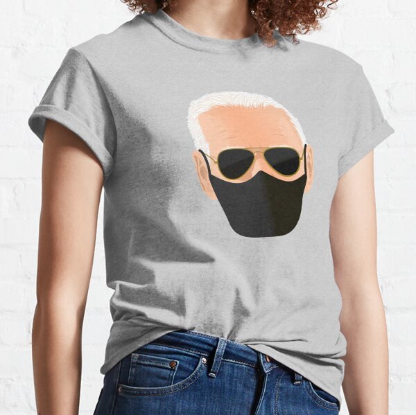 Joe Biden's face with mask Classic T-Shirt