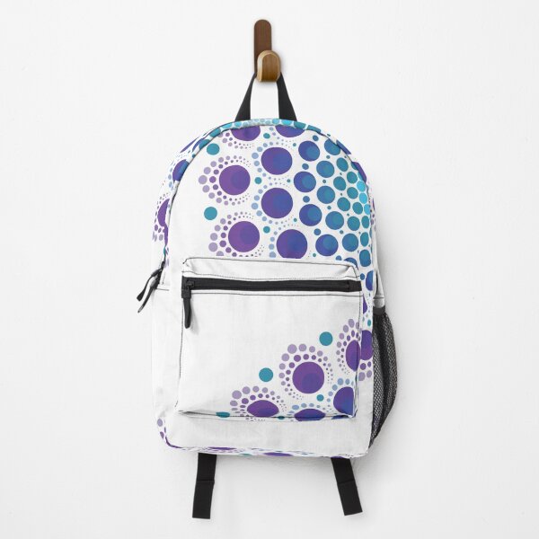 Item preview, Blue to Purple Dot Work Mandala designed and sold by BazookaFrog.