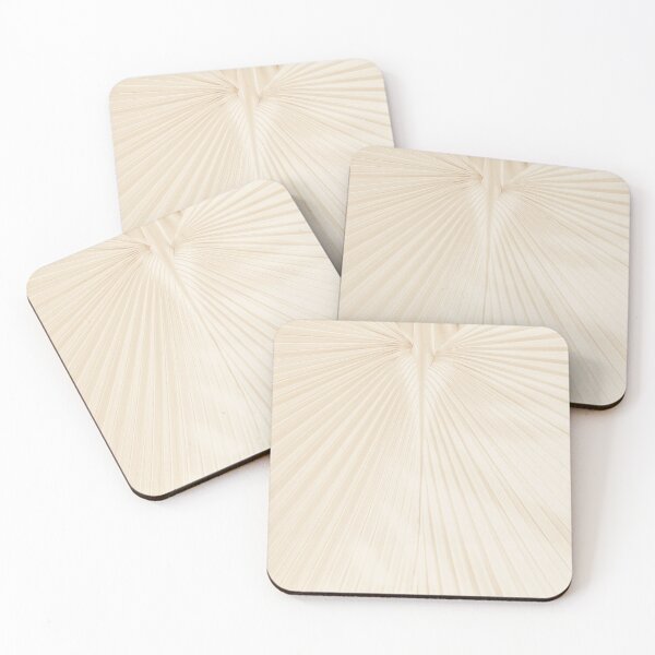 Item preview, Fan palm leaf - cream designed and sold by SulkaCreative.