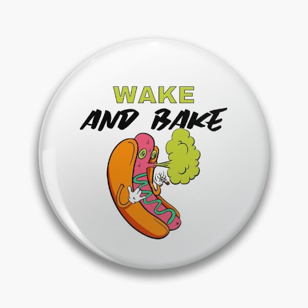 Item preview, Wake And bake, Stoner Merch designed and sold by ozumdesigns.
