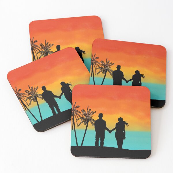 Item preview, The Walk on the Sunset Beach designed and sold by Ralex495.