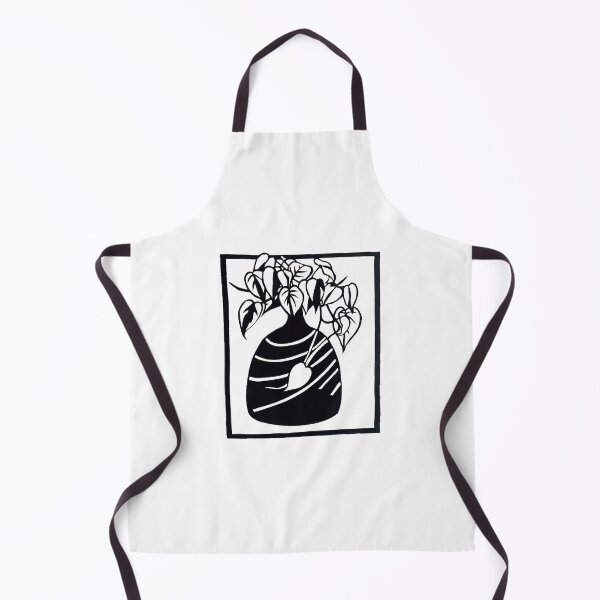 Item preview, Black and White Potted Plant designed and sold by Brittany Hottel.