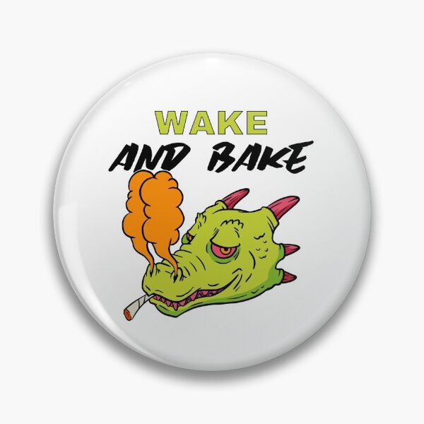 Item preview, Wake And bake, Stoner Merch designed and sold by ozumdesigns.