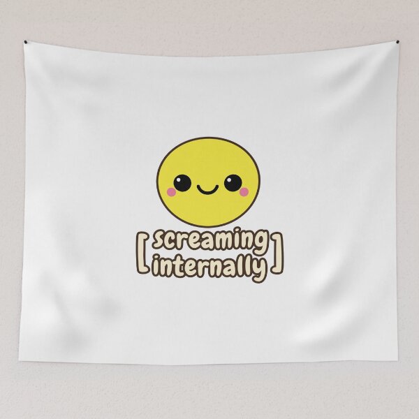 Item preview, Screaming Internally designed and sold by VivtheFish.
