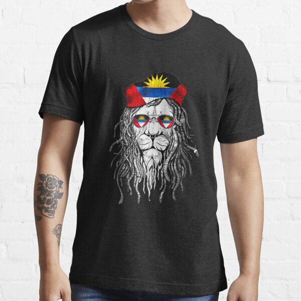 Antigua and Barbuda Helmet Motorcyclists Essential T-Shirt