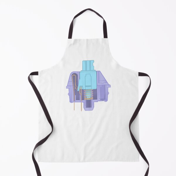 Item preview, Halu Halo Pastel Cyan Switch Mechanical Keyboard designed and sold by parkerku-mk.