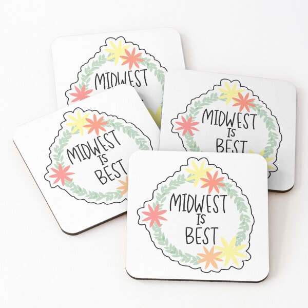 Item preview, Floral "Midwest is Best" designed and sold by piperdooley.