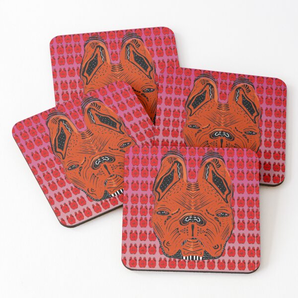 Item preview, Red Blood Bulldog Blotter designed and sold by Slydell1.