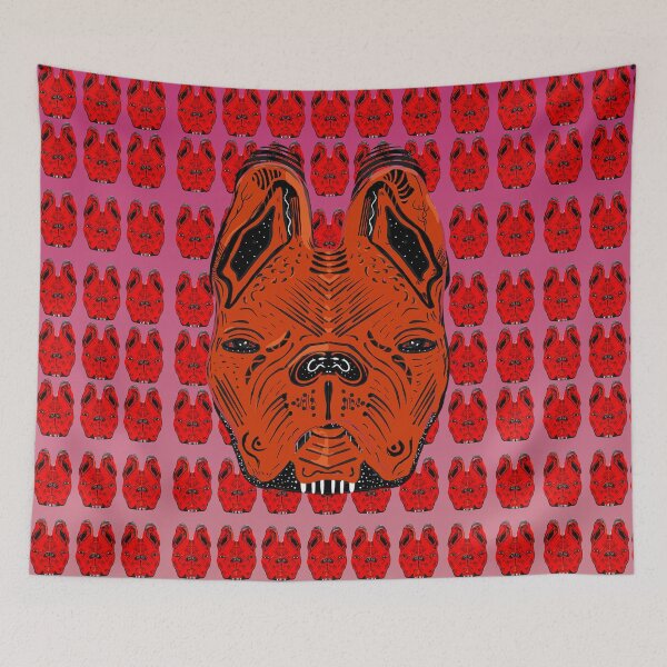 Item preview, Red Blood Bulldog Blotter designed and sold by Slydell1.