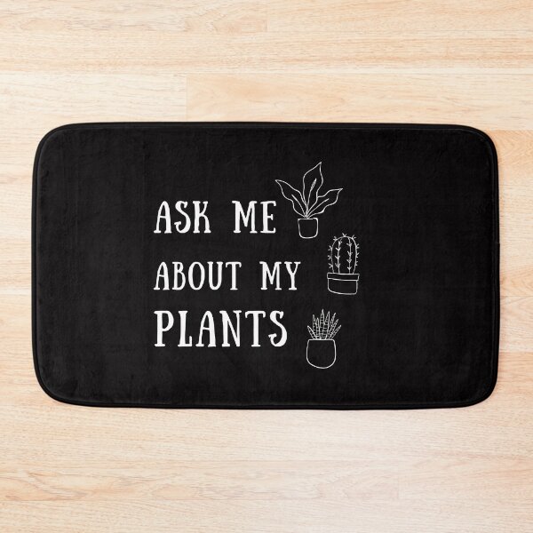 Item preview, Ask Me About My Plants Shirt Introvert Puppy Foodie Read Awkward Relax Cute Funny Mental Health Anxiety Depression Sarcastic Happy Fun Inspirational Gift designed and sold by EpsilonEridani.