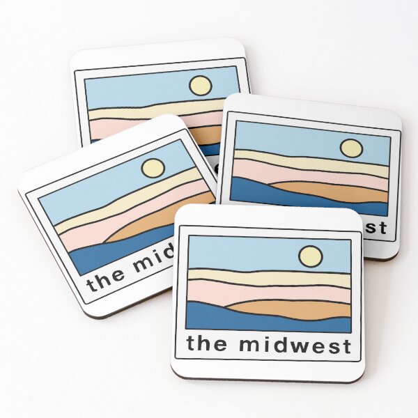 Item preview, "The Midwest" Simple Sunset Design designed and sold by piperdooley.