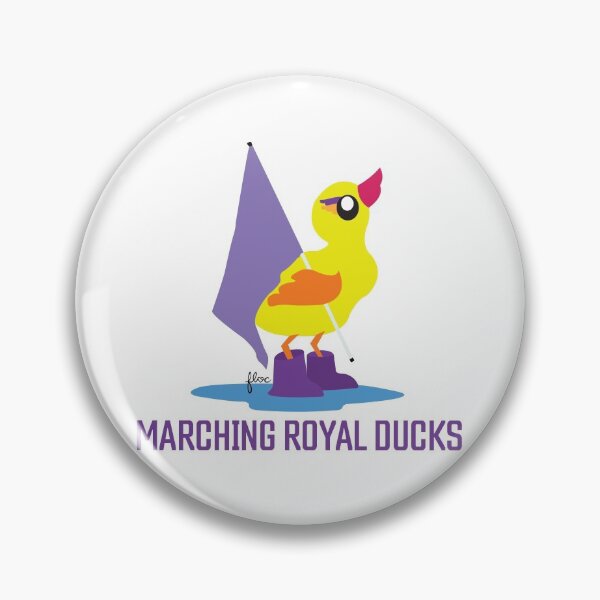 Item preview, Marching Royal Ducks designed and sold by FLOColorguard.