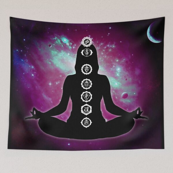 Item preview, Woman 7 Chakras - Universe 66 designed and sold by serenaking.