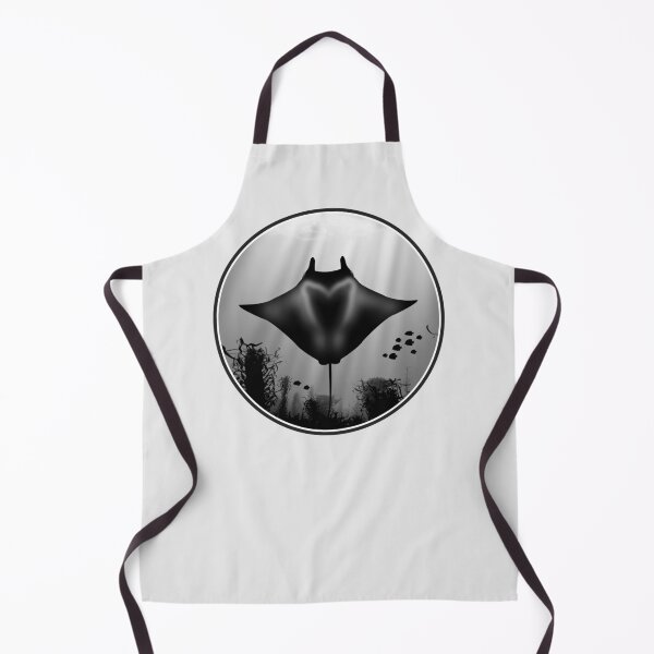 Item preview, I love diving. Manta rays and fish. Black and White. designed and sold by NicGrayGraphic.