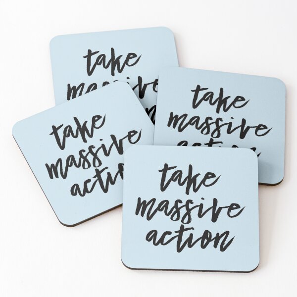 Item preview, Take Massive Action designed and sold by VibrantGifts.