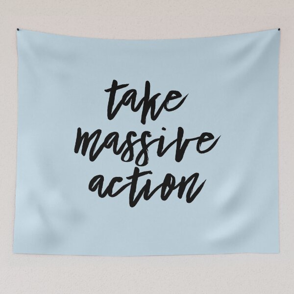 Item preview, Take Massive Action designed and sold by VibrantGifts.
