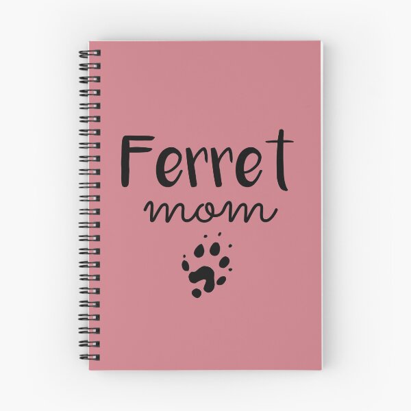 Artikelvorschau, Frettchen Mama mit Frettchen Pfotenabdruck entworfen und verkauft von JokeGysen.