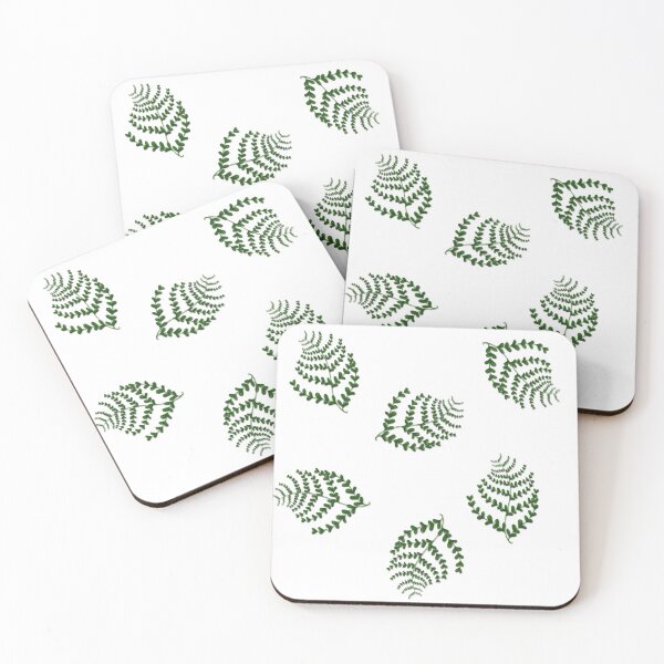 Item preview, Green Leaves Pattern designed and sold by AKUL-ART.