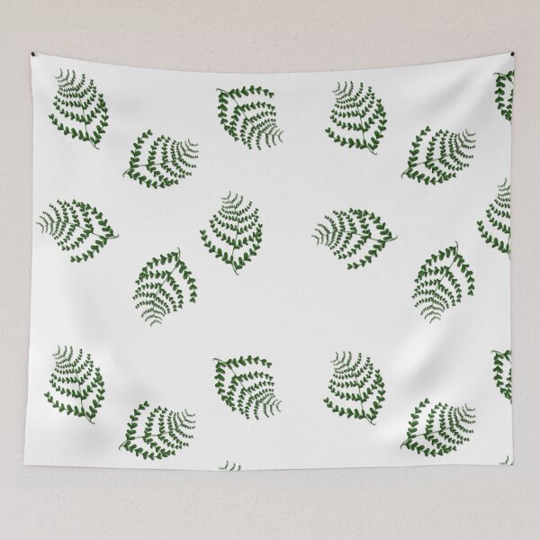 Item preview, Green Leaves Pattern designed and sold by AKUL-ART.