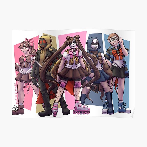 Marble Moon Sailor Hornets Poster By Sparticus00 Redbubble