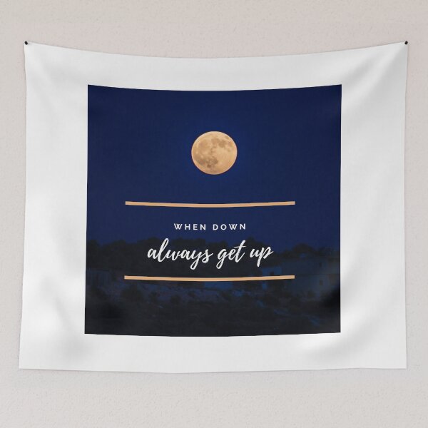 Item preview, When Down always Get Up designed and sold by Mercycuteshop.