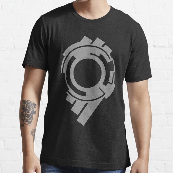 Section 9 (grey print) Essential T-Shirt