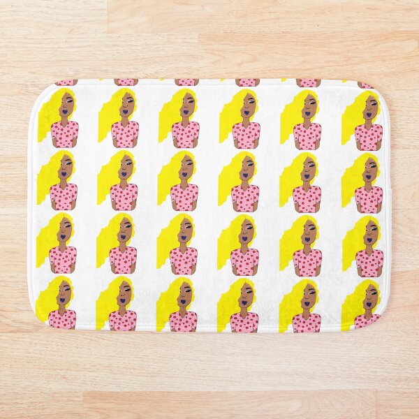 Glam Girls Polka Dots Bath Mat