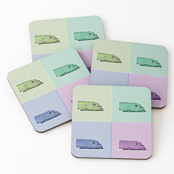 Item preview, Motorhome Pop Art designed and sold by LornaBowdenART.
