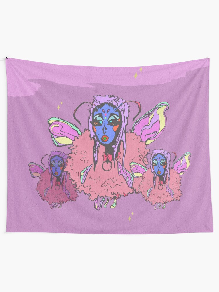 "Moth Mom" Tapestry for Sale by SinkyPancakes Redbubble