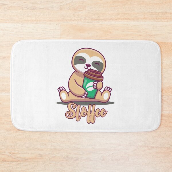 Item preview, Sloffee - Cute, Adorable Sloth and Coffe  designed and sold by Mareom Design.
