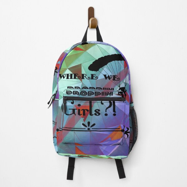 Item preview, Where we droppin girls phrase with abstract background designed and sold by Simi2020.