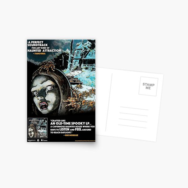 Dante Tomaselli's Scream in the Dark Postcard