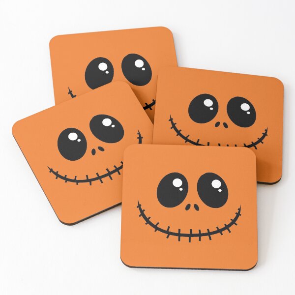 Item preview, Pumpkin Carving - Scary Cute Halloween Pumpkin Face (Orange) designed and sold by mydoodlesateme.