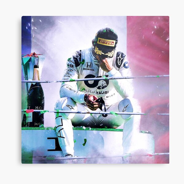 Pierre Gasly - Monza 2020 Impression métallique