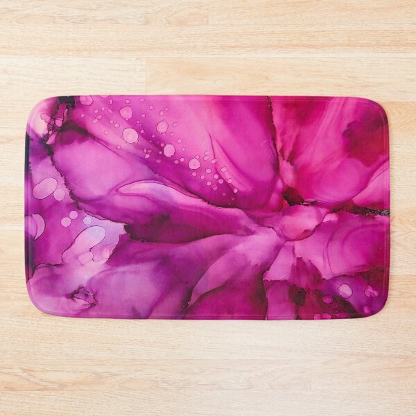 Item preview, Magenta Petals Alcohol Ink designed and sold by Artfully Abstracted.