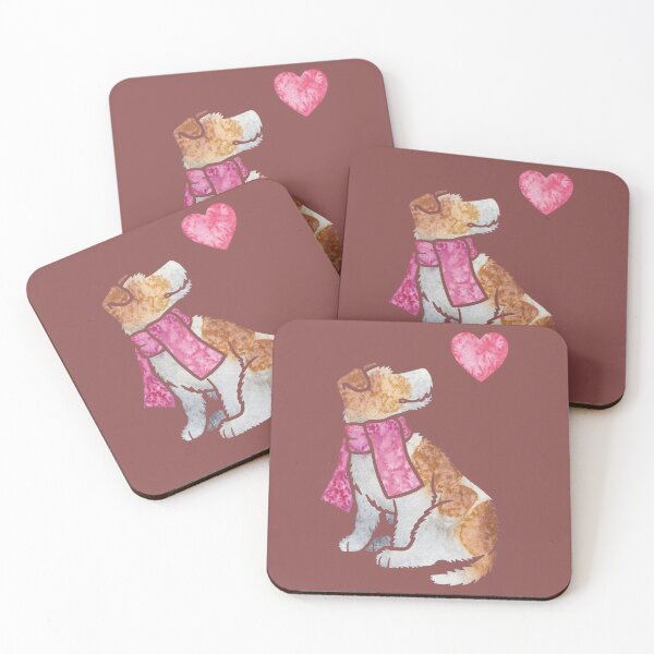 Item preview, Watercolour Jack Russell Terrier dog designed and sold by animalartbyjess.