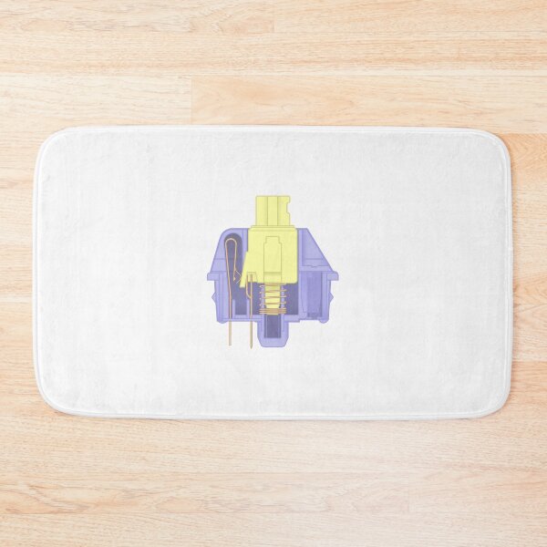 Item preview, Halu Halo Pastel Yellow Switch Mechanical Keyboard designed and sold by parkerku-mk.