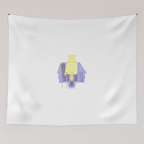 Item preview, Halu Halo Pastel Yellow Switch Mechanical Keyboard designed and sold by parkerku-mk.