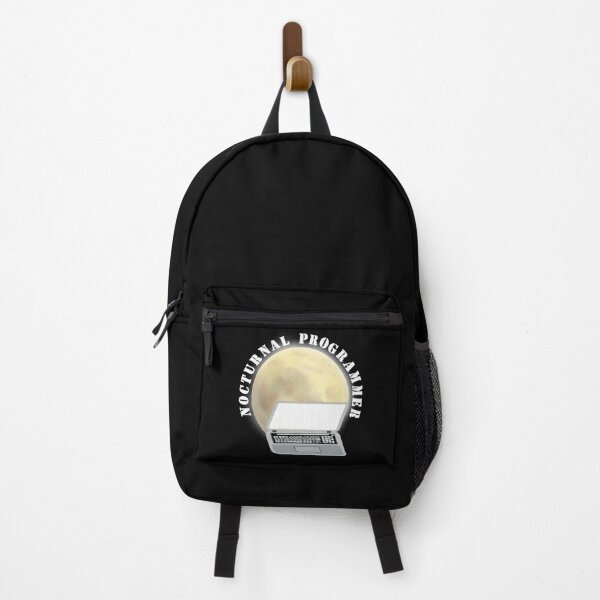 Item preview, Nocturnal Programmer. Moon and Laptop Computer. designed and sold by ArtByLM.