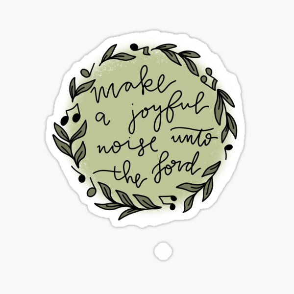 Item preview, Make A Joyful Noise Unto the Lord designed and sold by Grace Winkel.