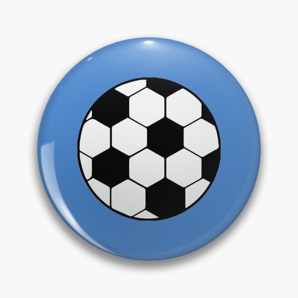 Item preview, Blue Soccer Ball designed and sold by cmd-art.