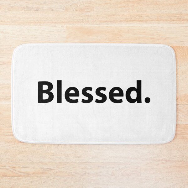 Item preview, Blessed Simple Text Positivity designed and sold by TravelScientist.
